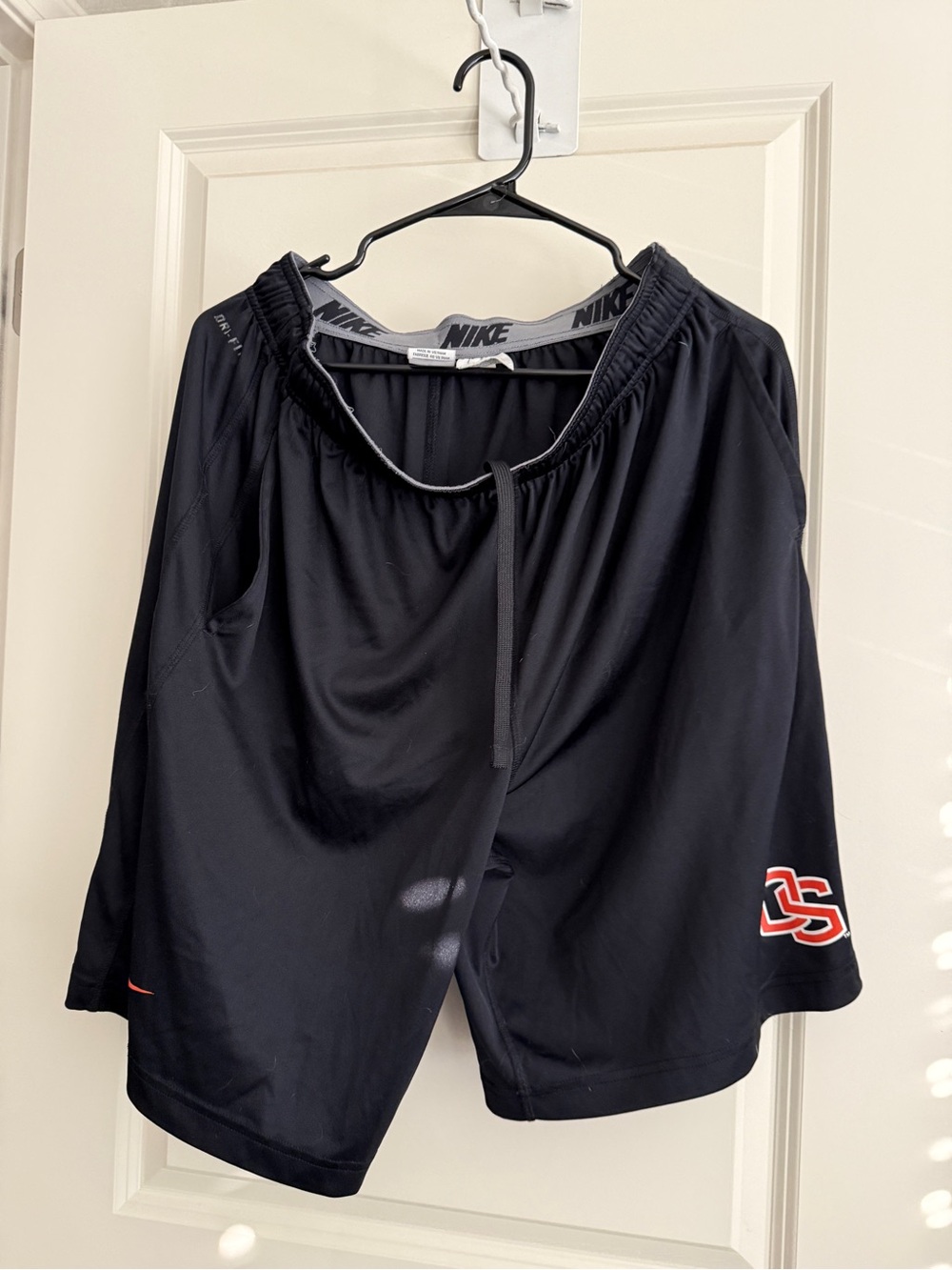 Nike Men’s Oregon State Black Athletic Shorts